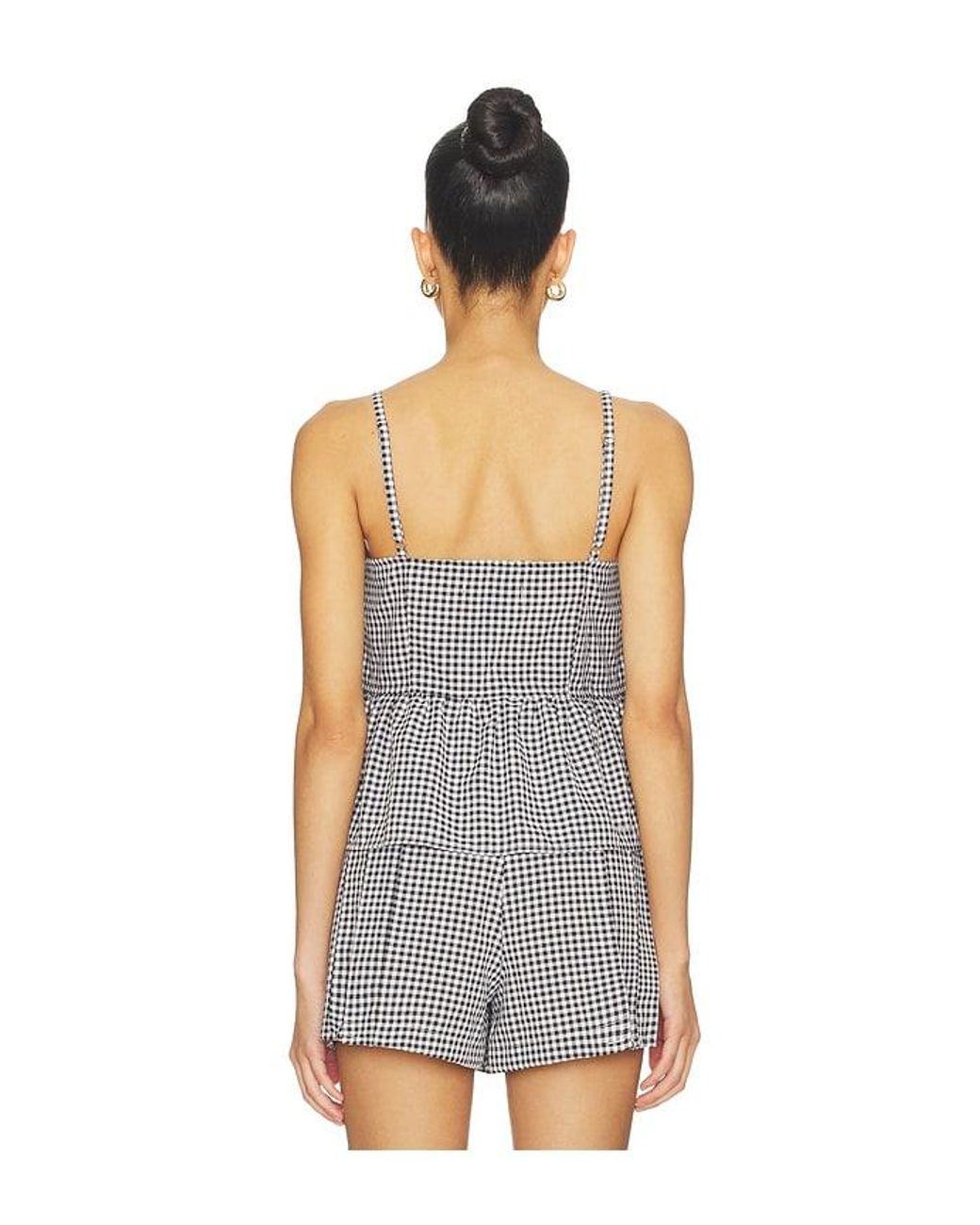 Blank NYC Multicolor Plaid Tank Top