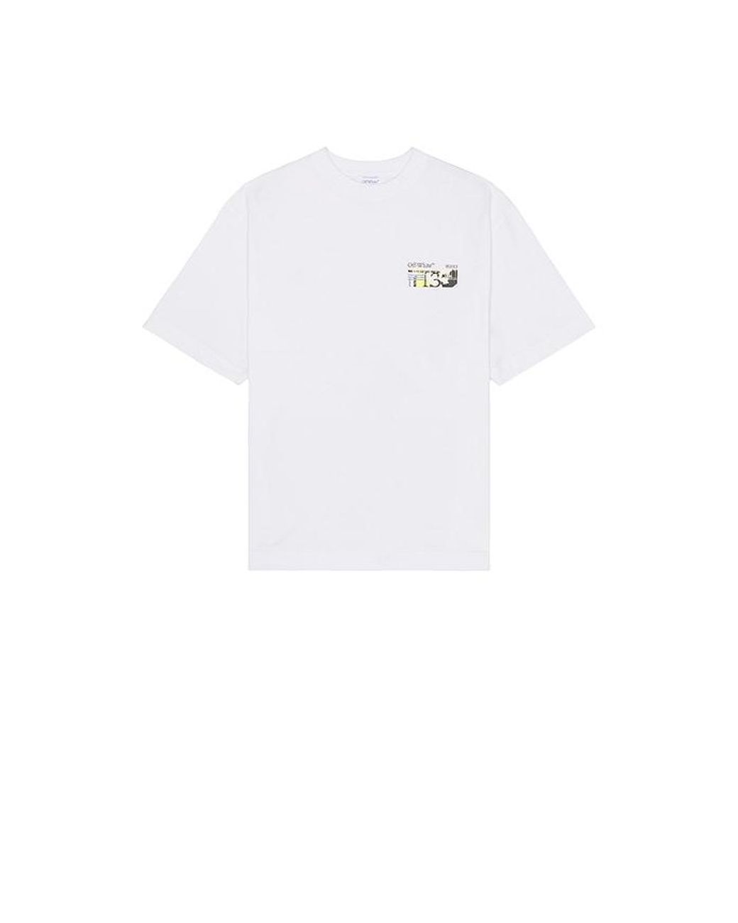 Off-White c/o Virgil Abloh White Industrial Arrow Skate Short Sleeve Tee for men