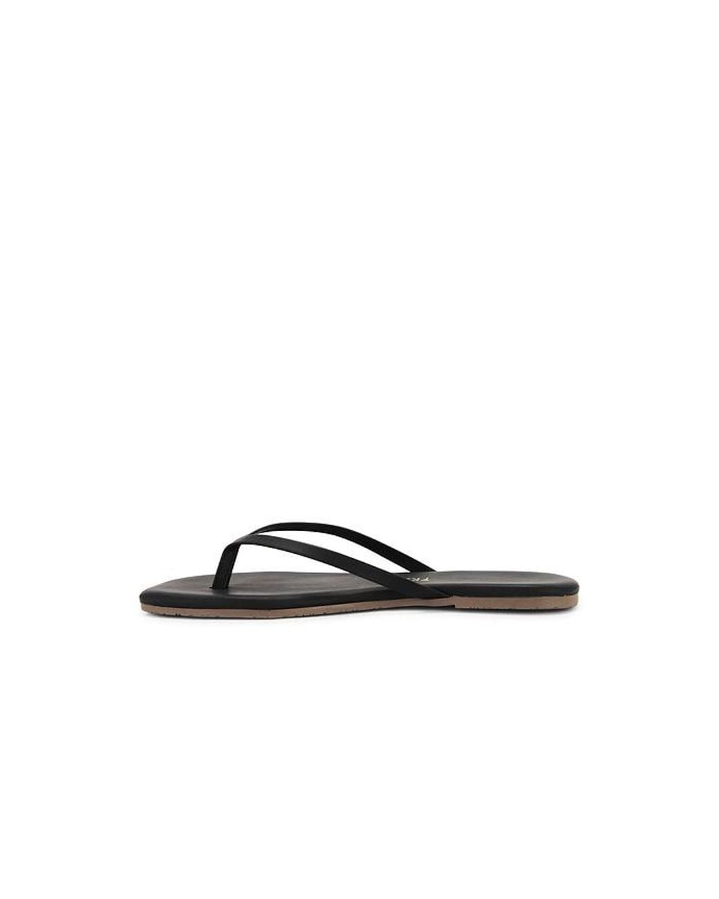 TKEES White Lily Square Toe Flip Flop