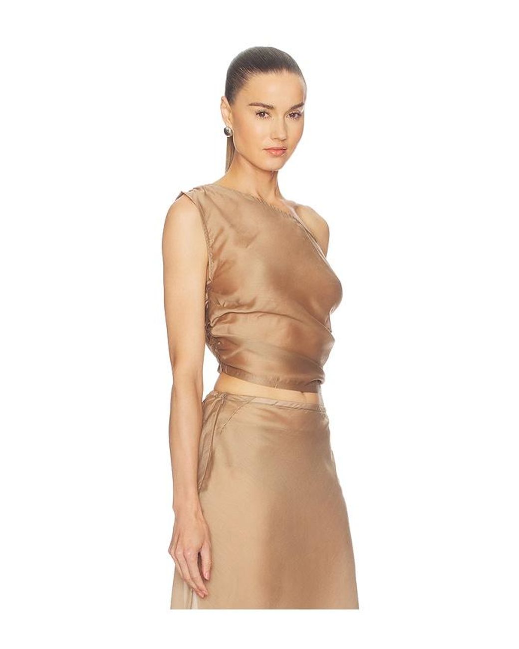 SOLAQUA Natural Genevieve Top