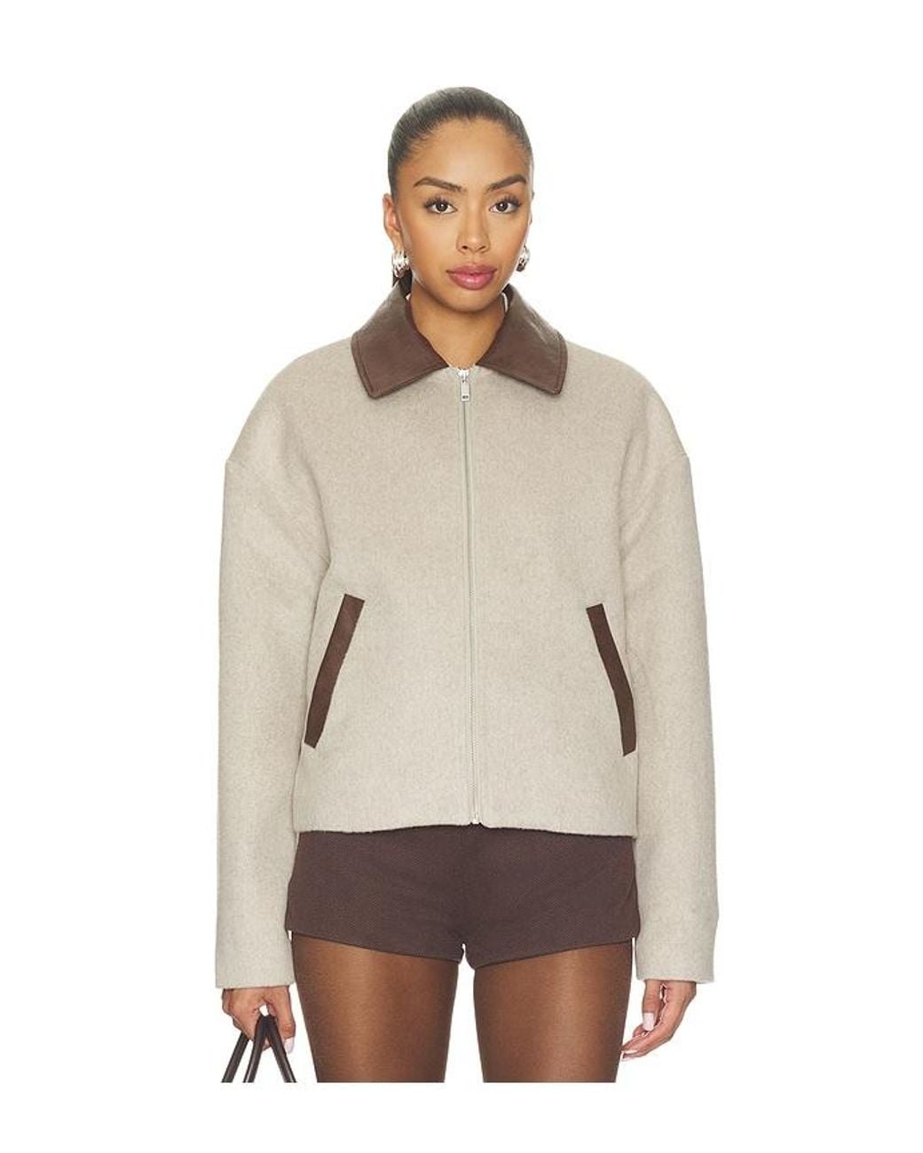 OW Collection Natural Oda Wool Jacket