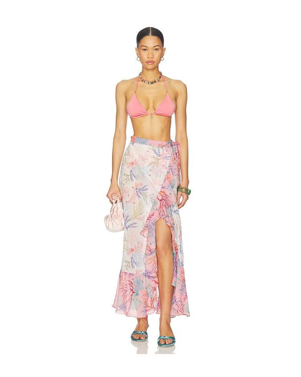 PATBO Multicolor Seaweed Beach Skirt