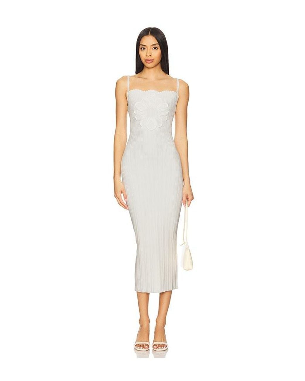 ROBE AMARA en Ivory LPA en coloris White