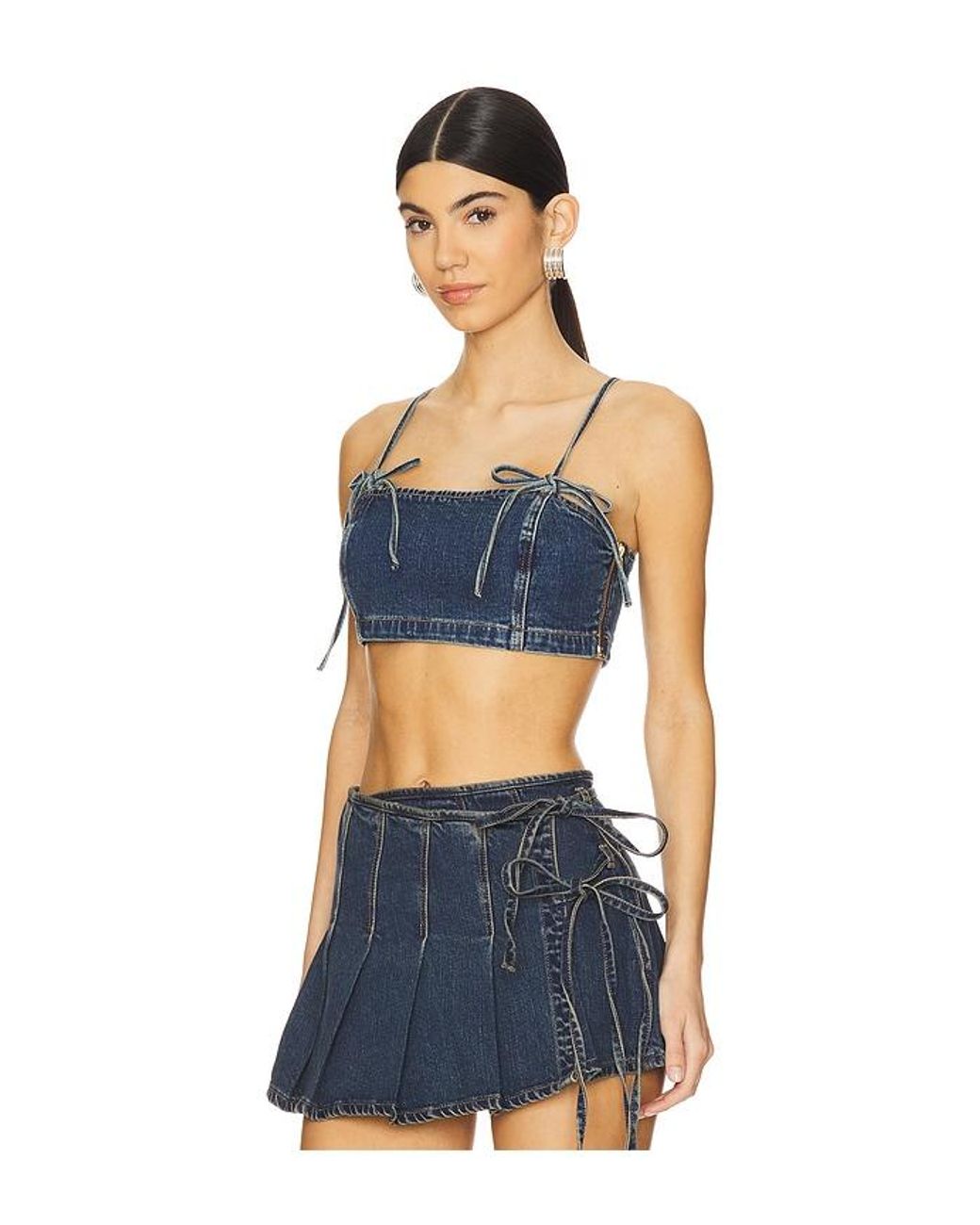 A.Brand Blue Devotion Bralette Top