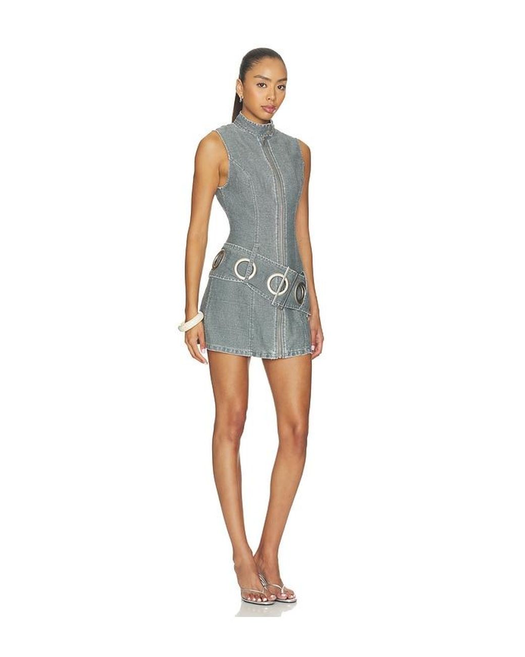 BY.DYLN Blue Nyra Dress