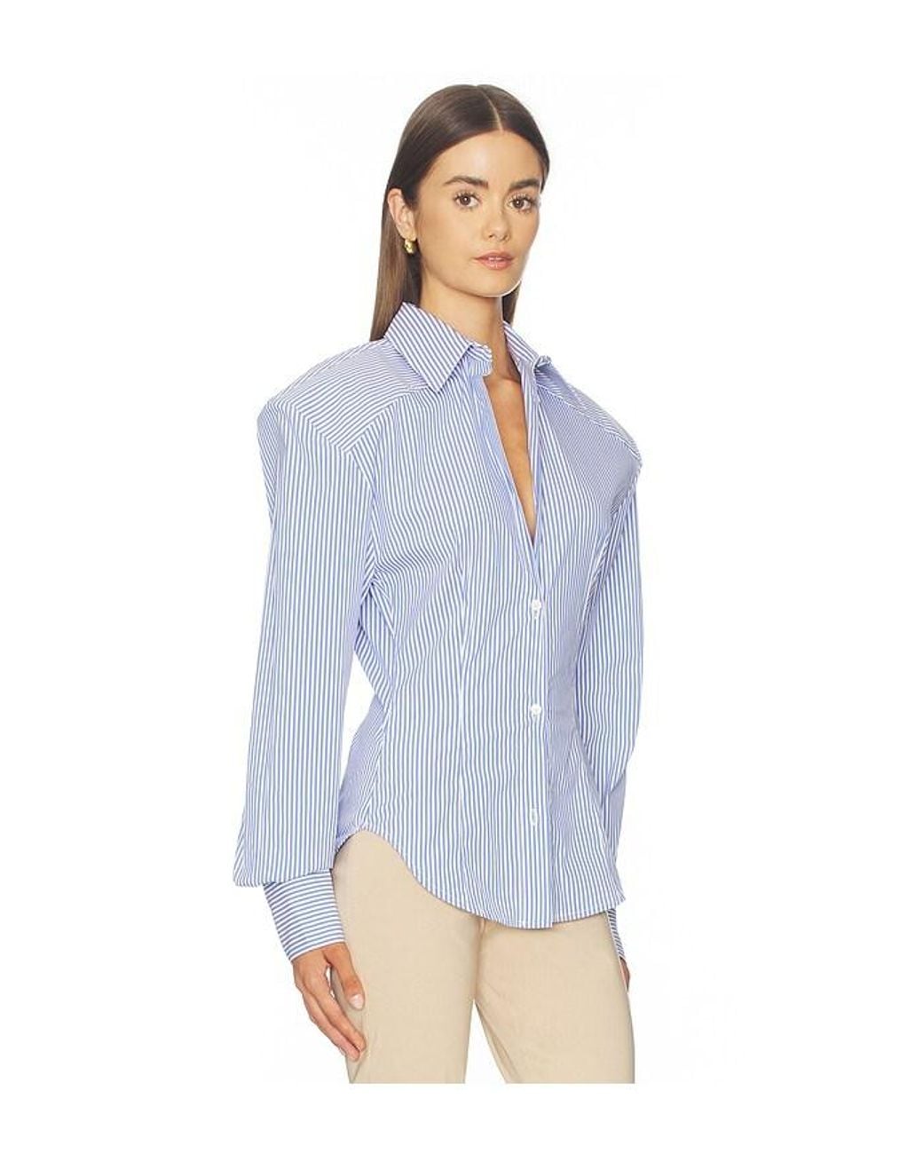 FRANÃOISE Blue Jemma Shirt