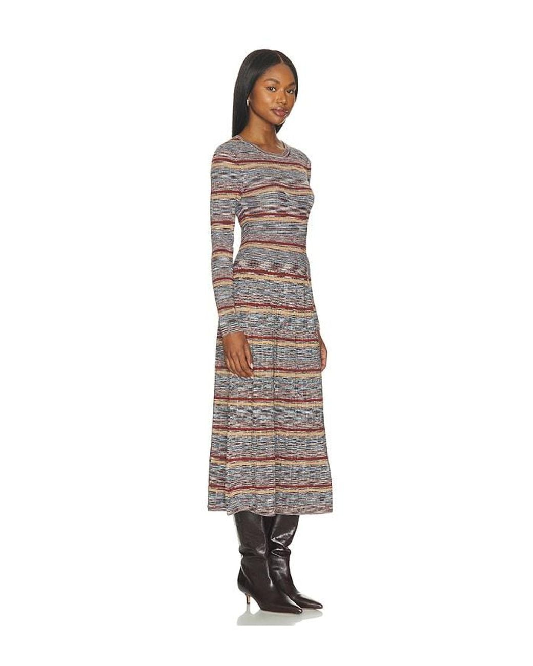 Veronica Beard Multicolor Nami Knit Dress