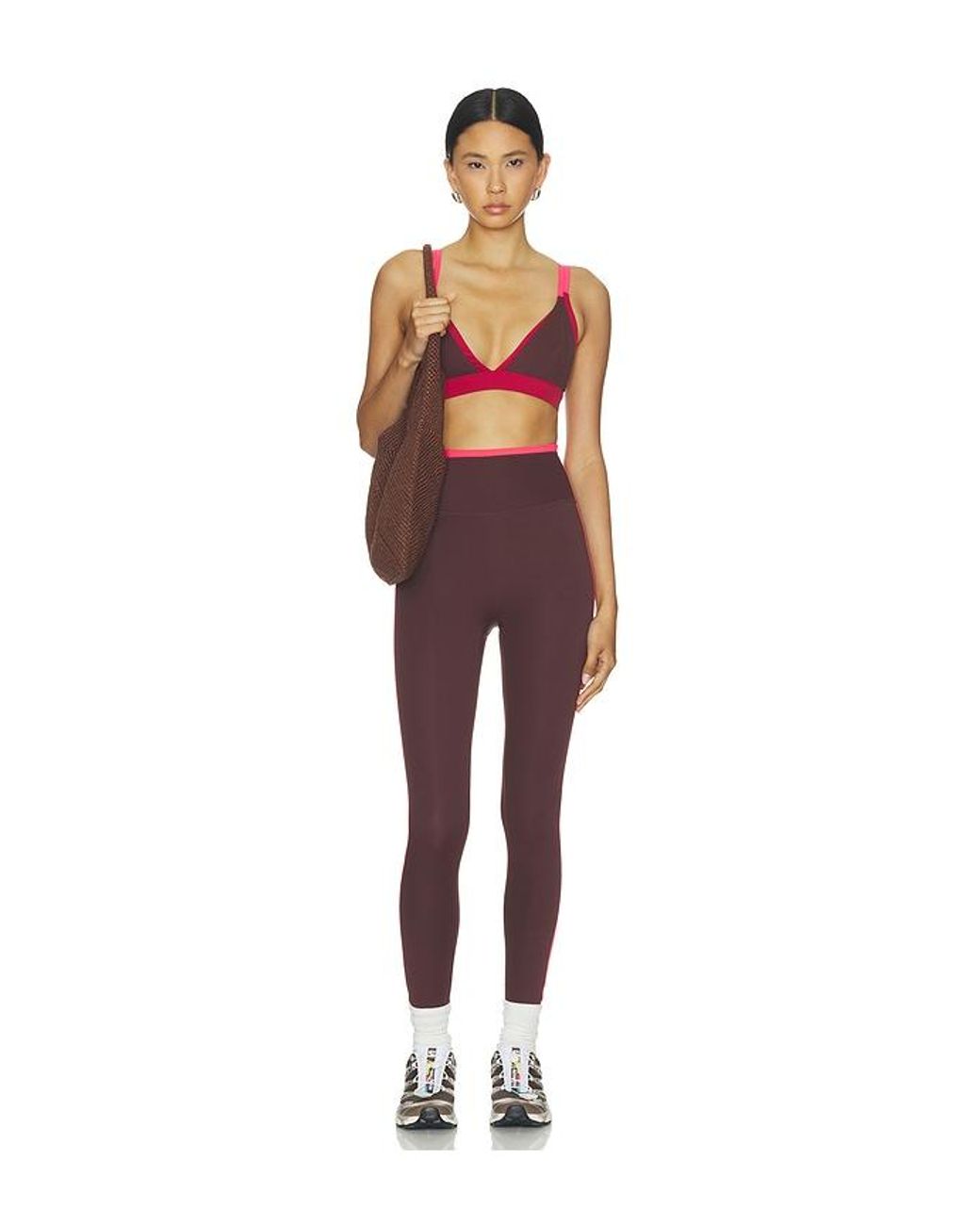 P.E Nation Purple Radar Legging