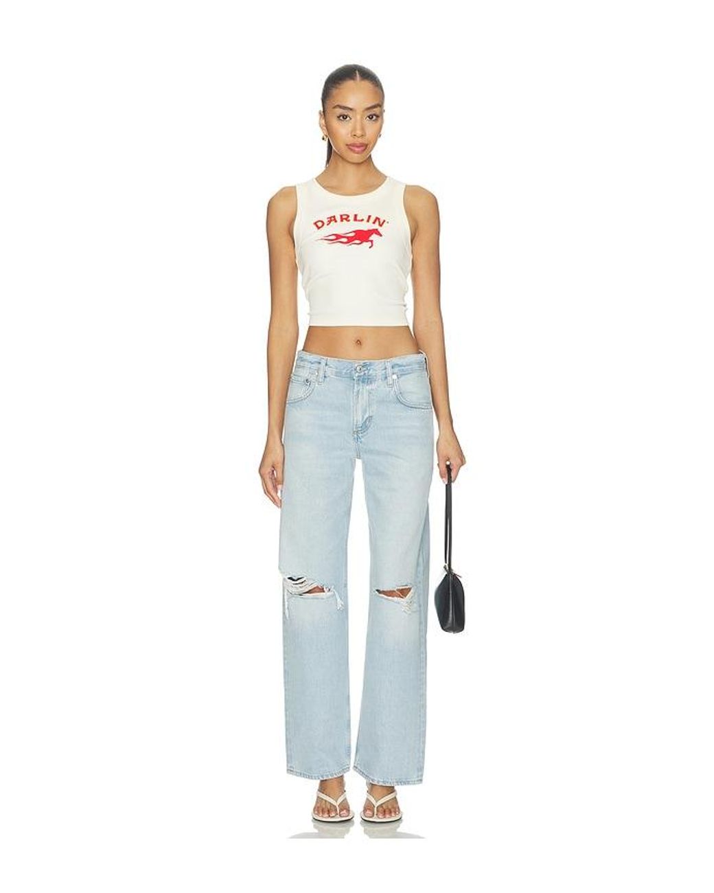 Citizens of Humanity Blue Lindz Easy Straight Jeans