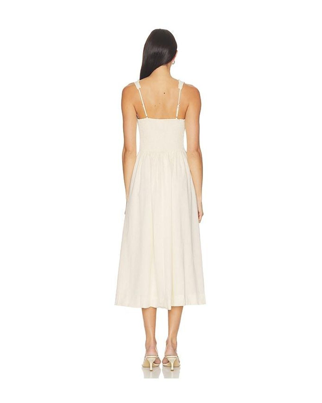 Astr White Sahana Dress