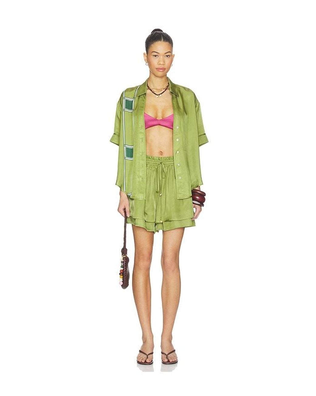 Sancia Green The Blaise Shirt