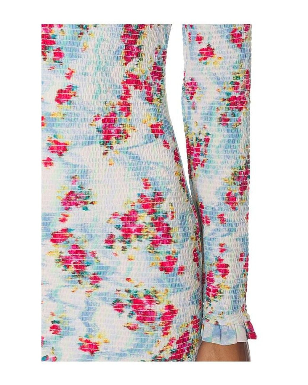 AFRM Red Peck Dress