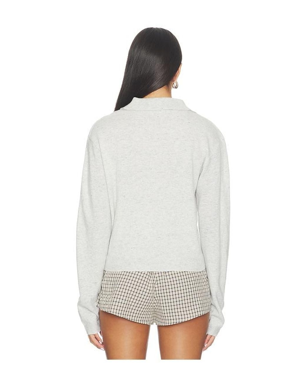 Lioness White Coco Knit Top