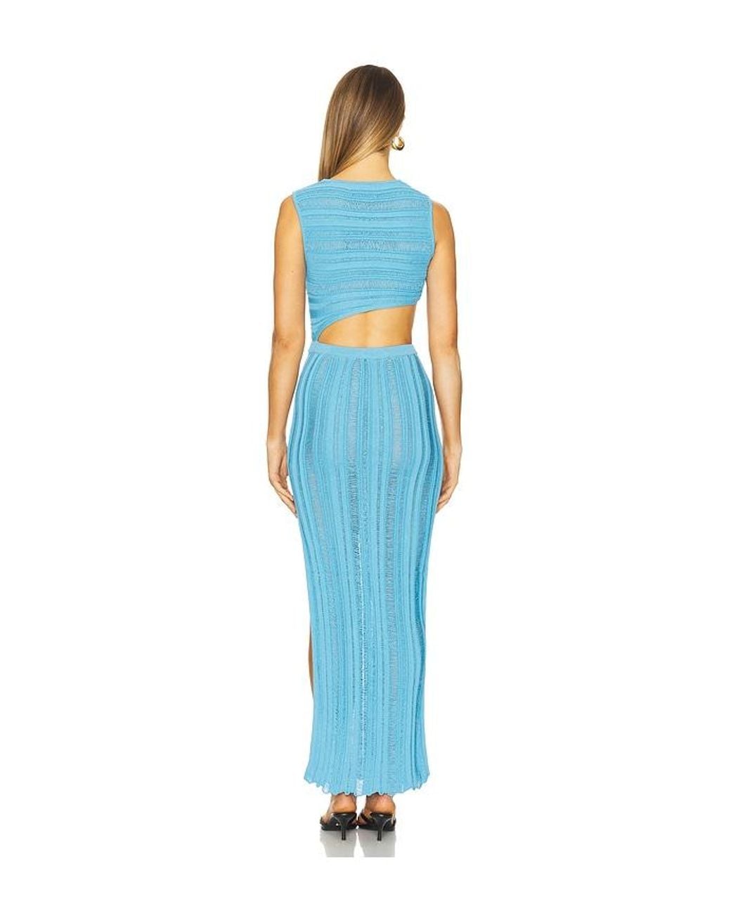 NonChalant Label Blue Oriana Dress