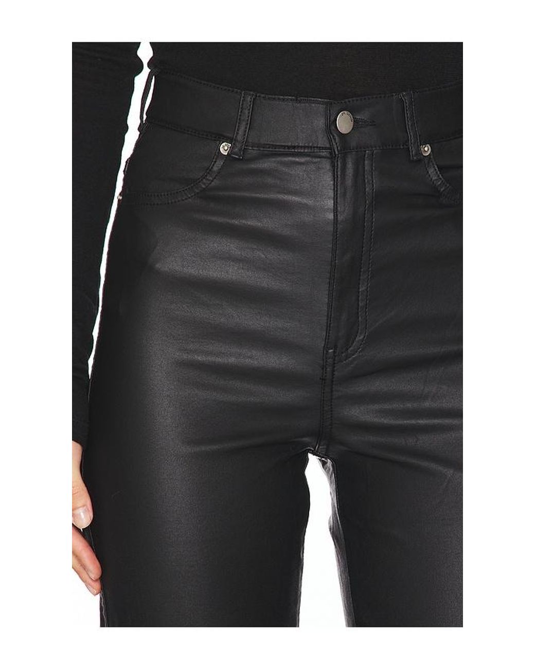 Dr. Denim Black Moxy Straight Pant