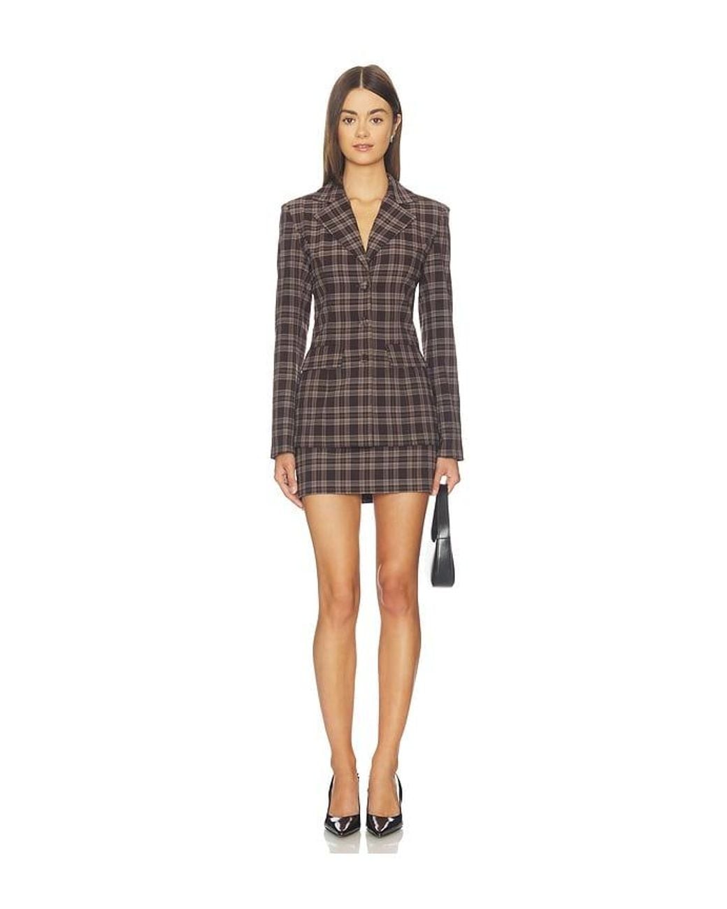 ALL THE WAYS Brown Aurelia Blazer