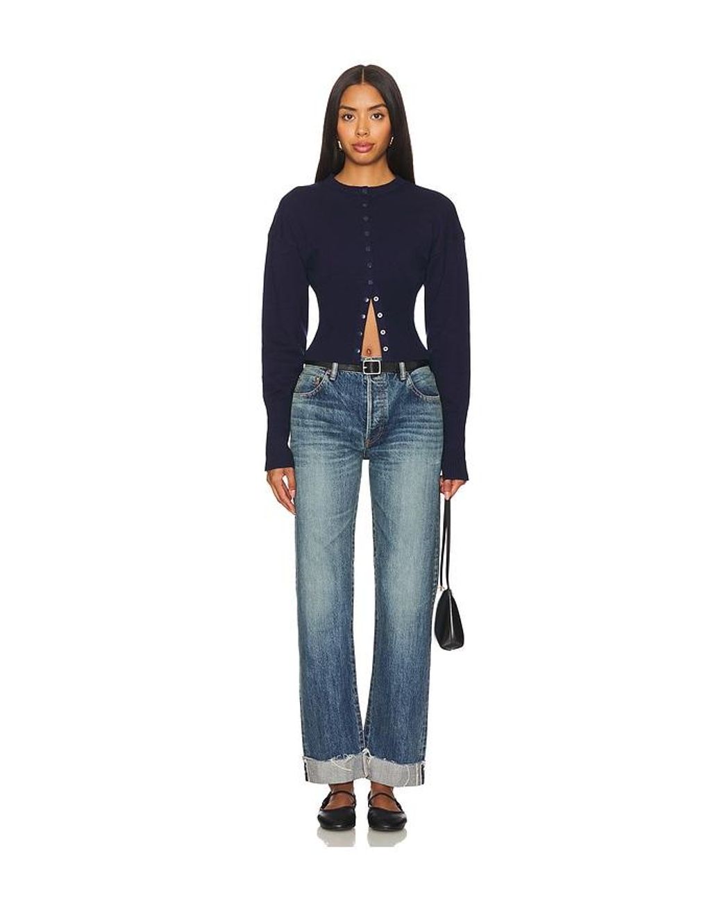 Moussy Blue Hopewell Straight Jeans