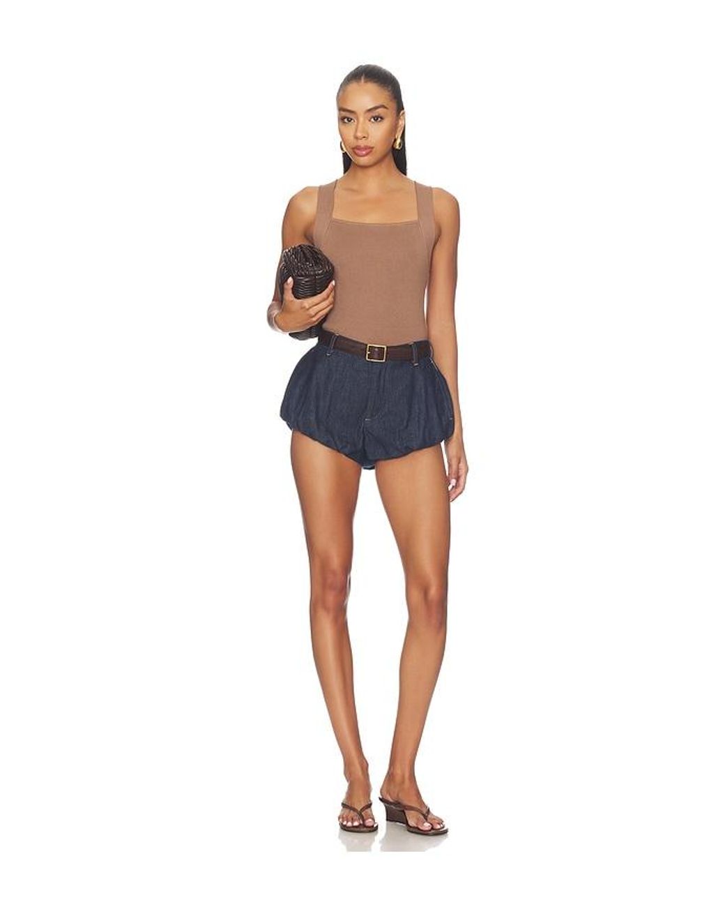 FRAME Blue The Shell Short