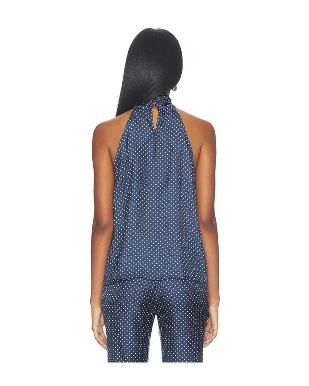 FRANÃOISE Blue Susan Blouse