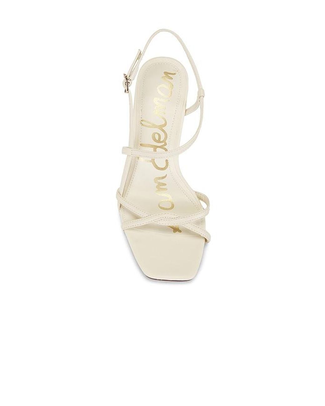 Sam Edelman White Elissa Sandal