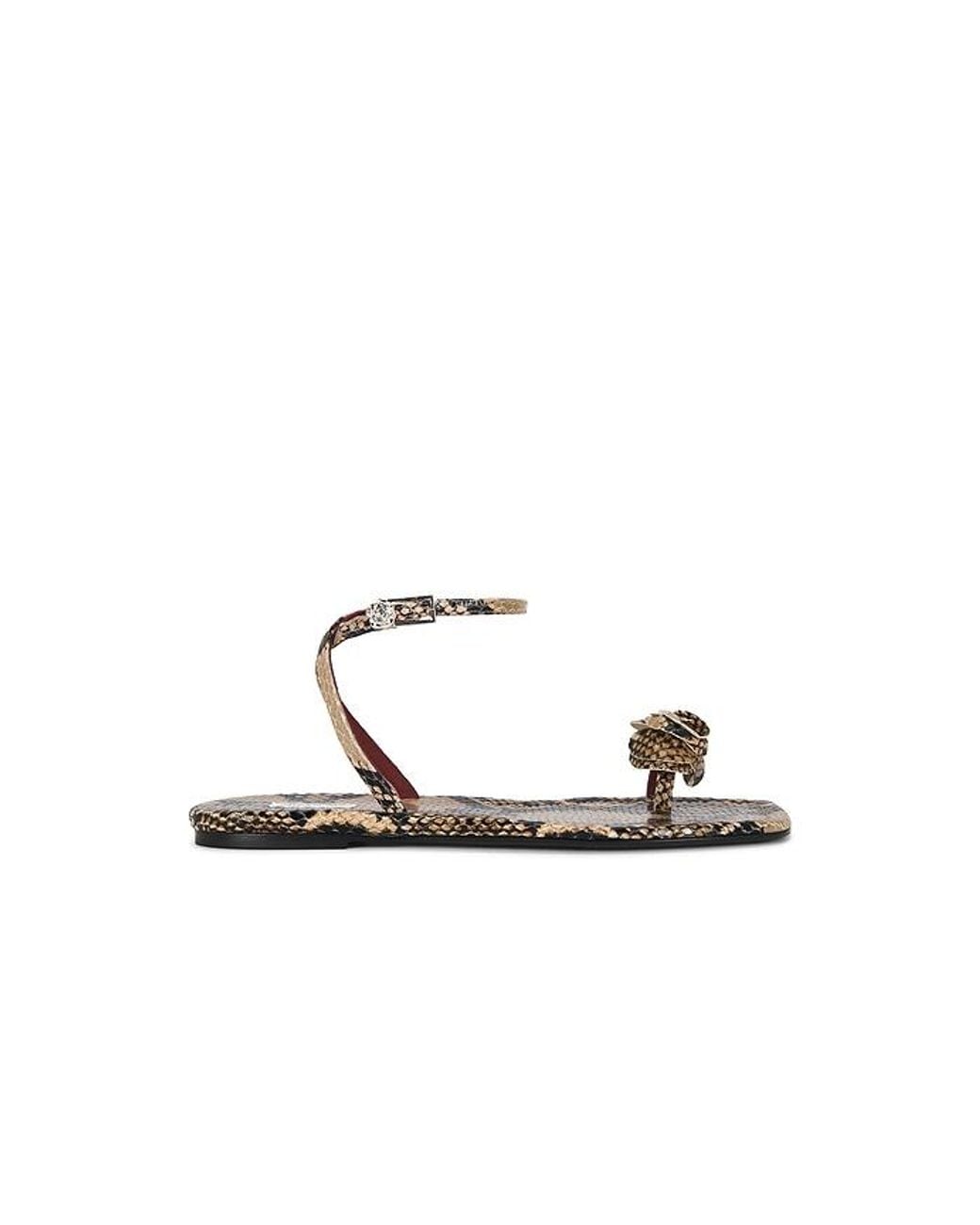 Magda Butrym White Rose Sandal