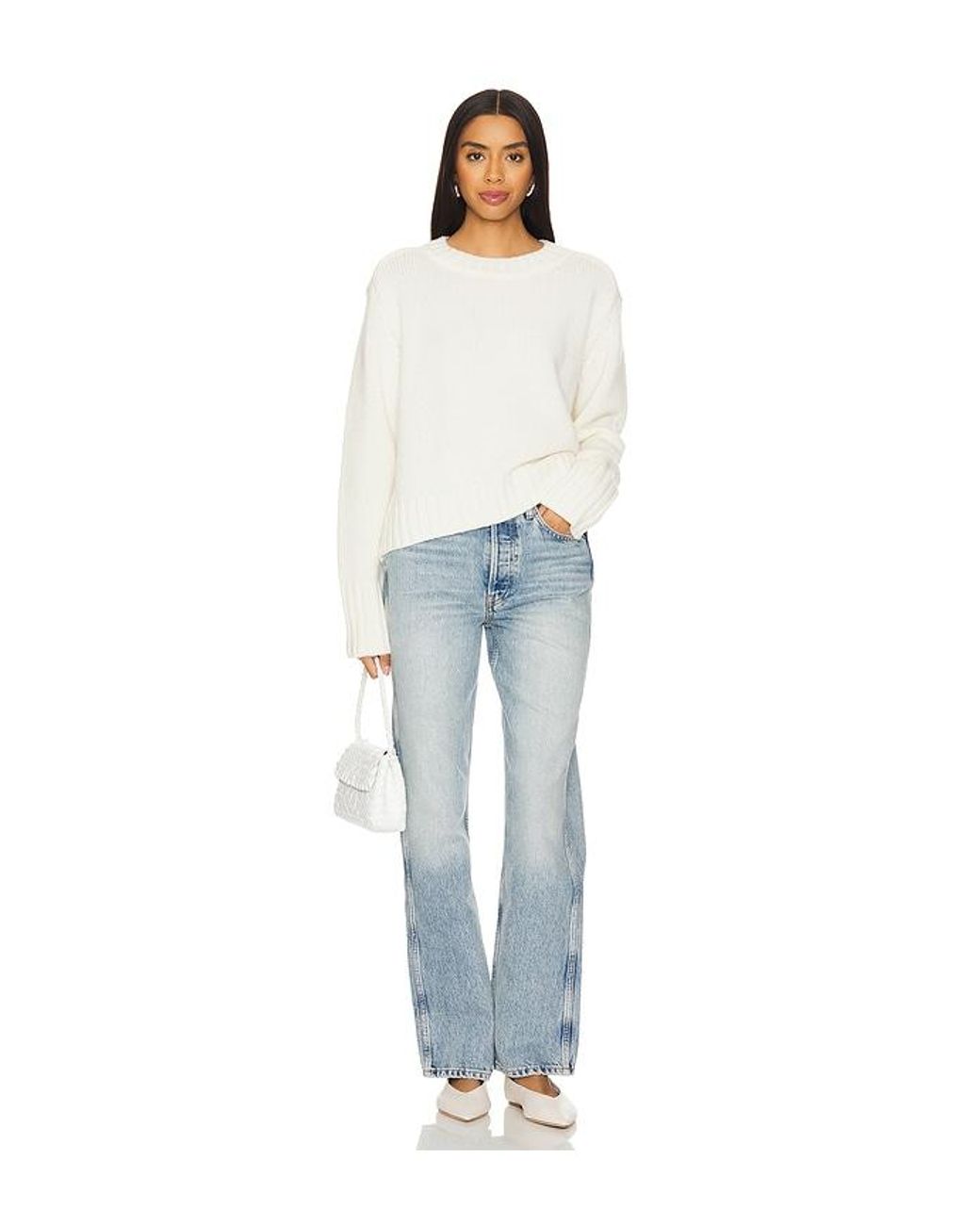 RUE SOPHIE White Estelle Sweater