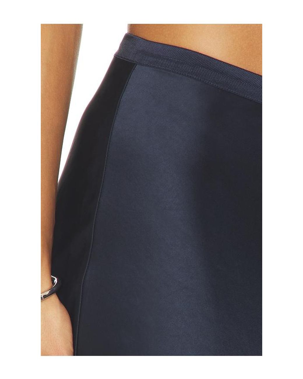 Anine Bing Blue Bar Maxi Skirt
