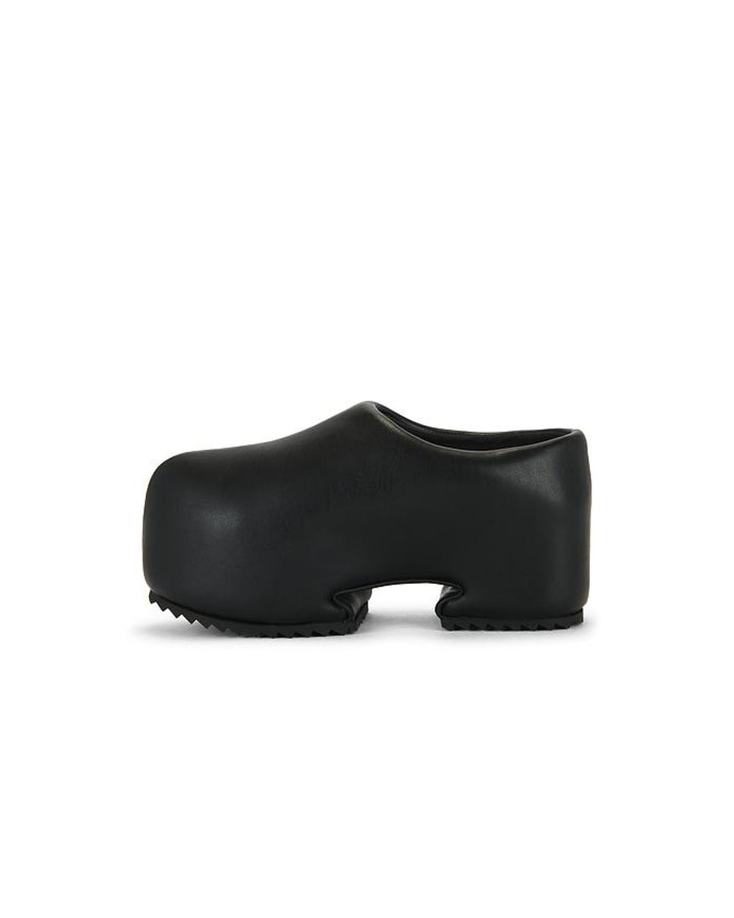 Yume Yume Black Clogs Leather
