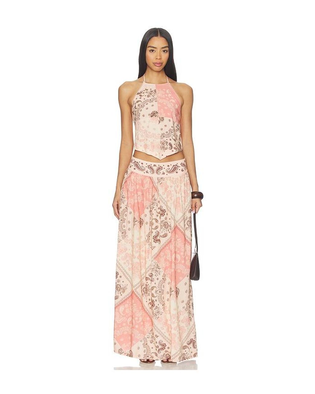 Agua Bendita Natural X Revolve X Revolve Vall Crop Top