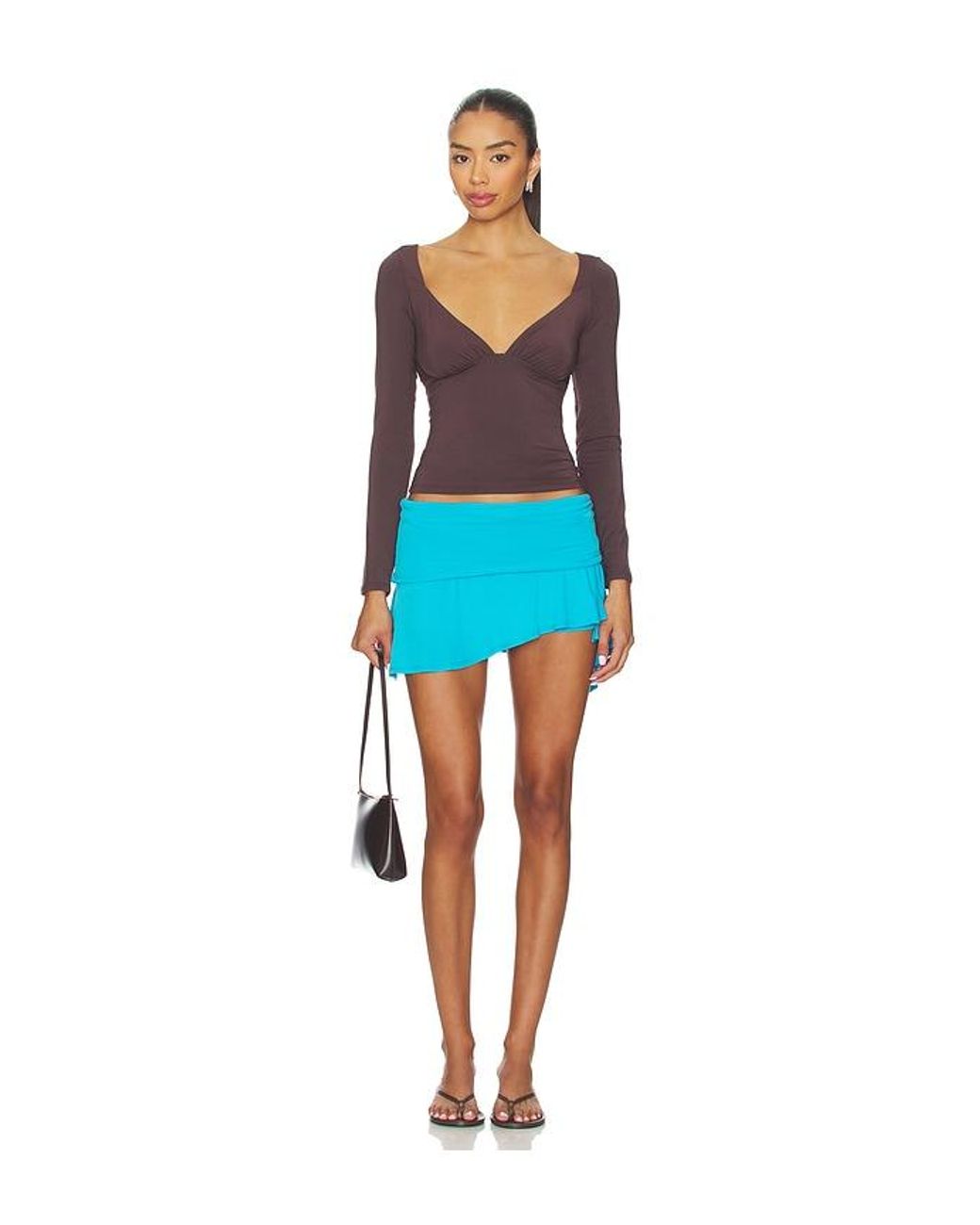 The Line By K Blue Oisin Top