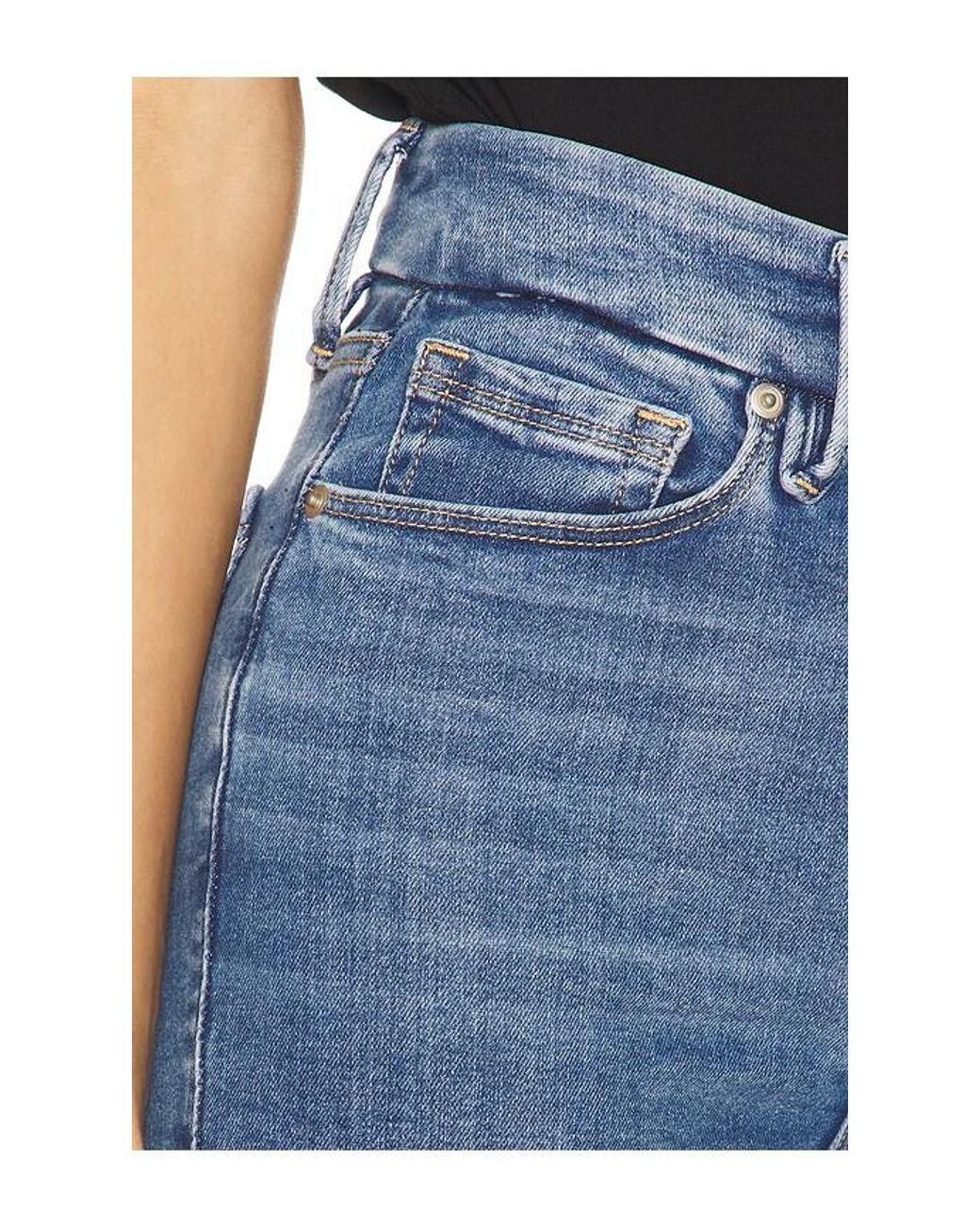 GOOD AMERICAN Blue Always Fits Good Legs Skinny Jeans