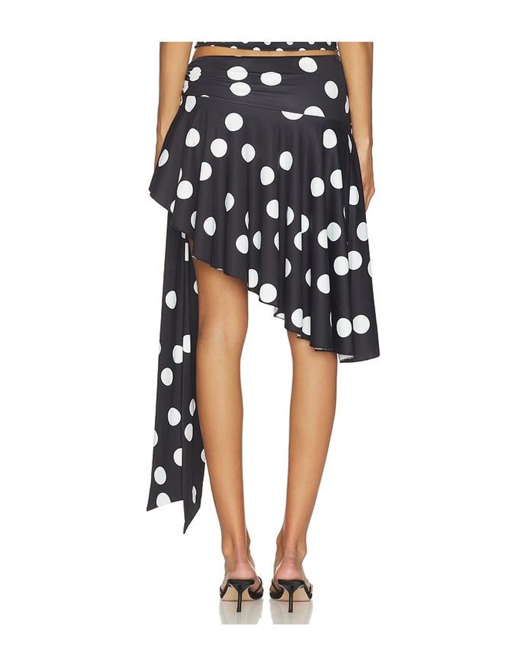 Lioness Black Safari Midi Skirt