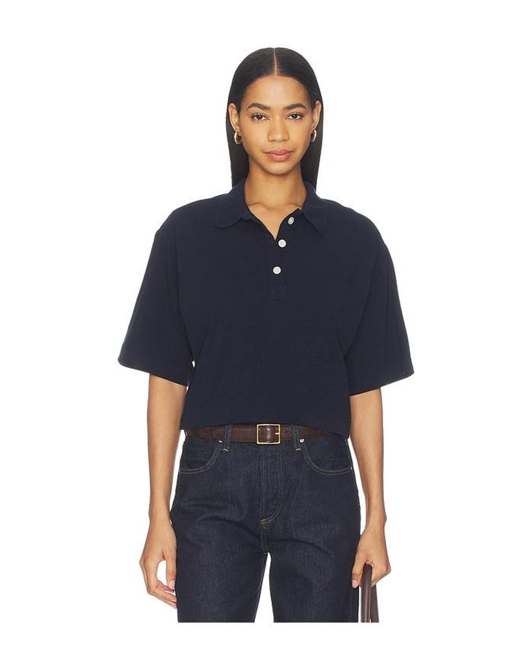 Citizens of Humanity Blue Lowen Polo Shirt