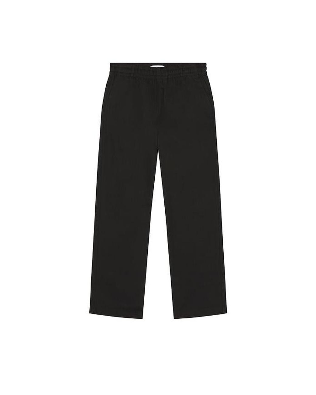 Palmes Black Lucien Herringbone Trousers for men