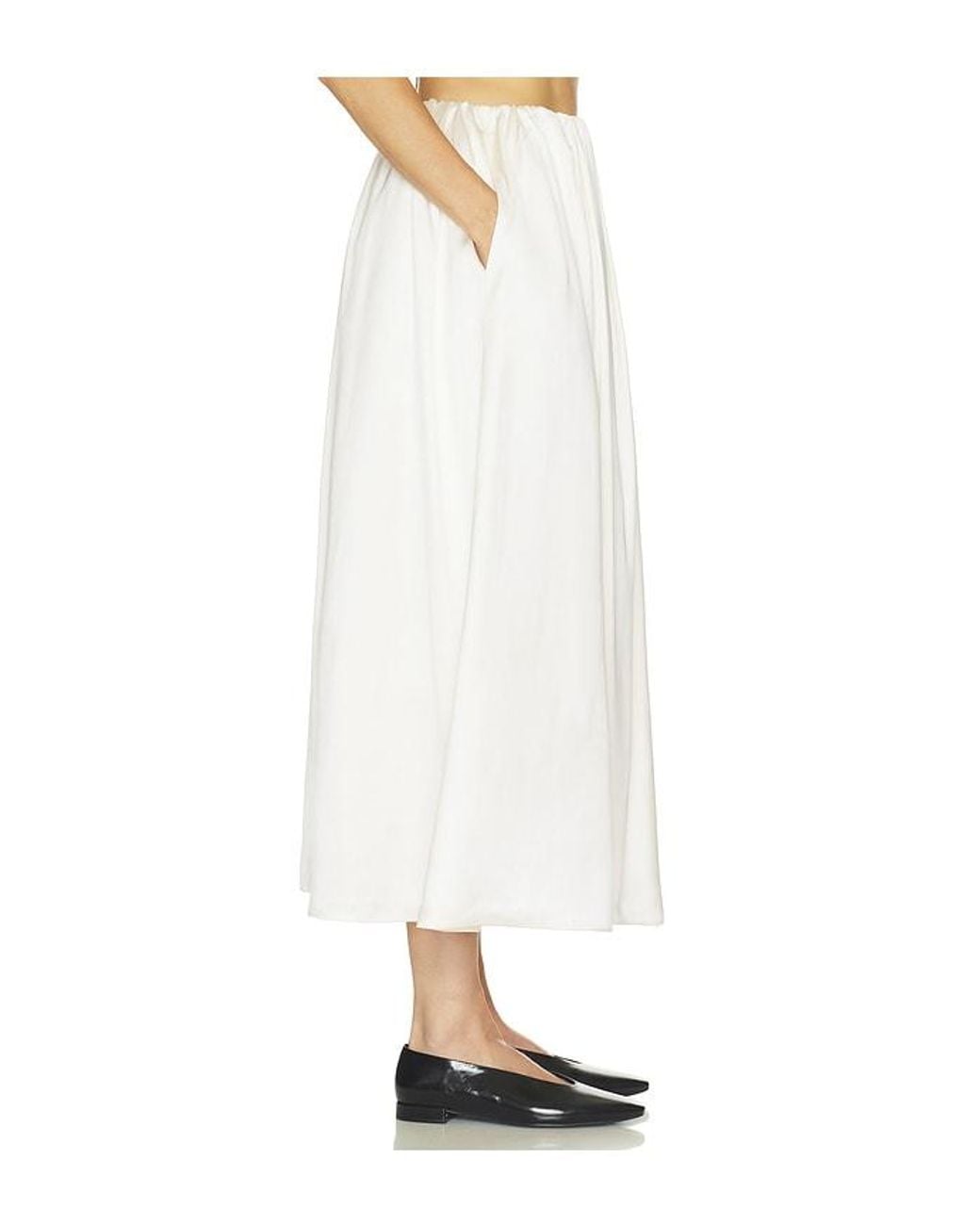 Helsa White Gala Skirt