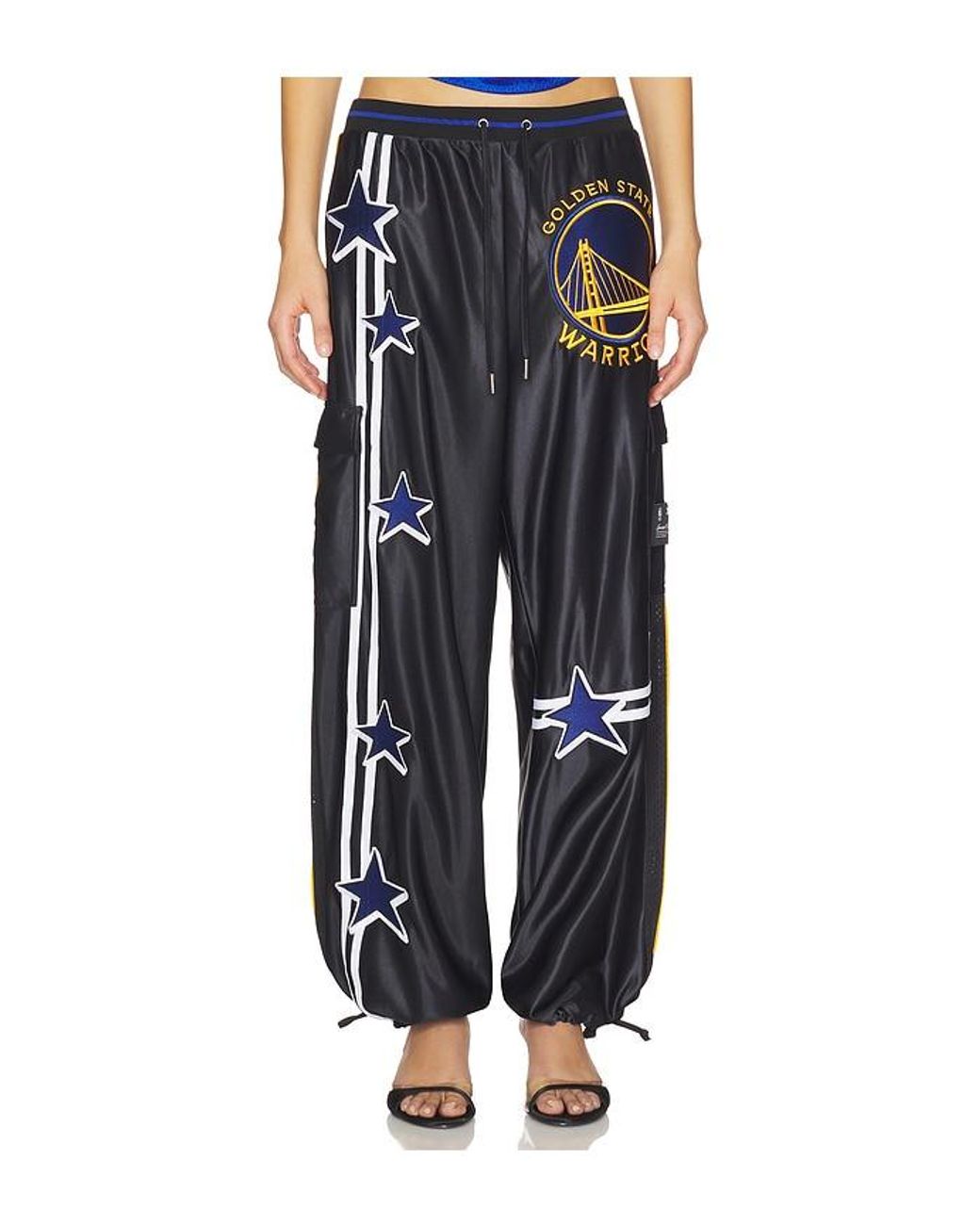 OFF SEASON Black Nylon Track Pant