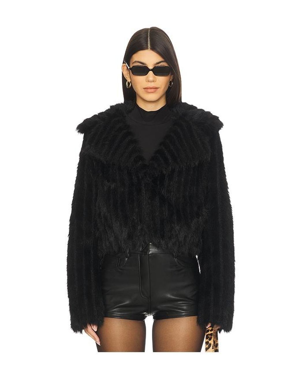 Show Me Your Mumu Black Salt Lake City Cropped Jacket