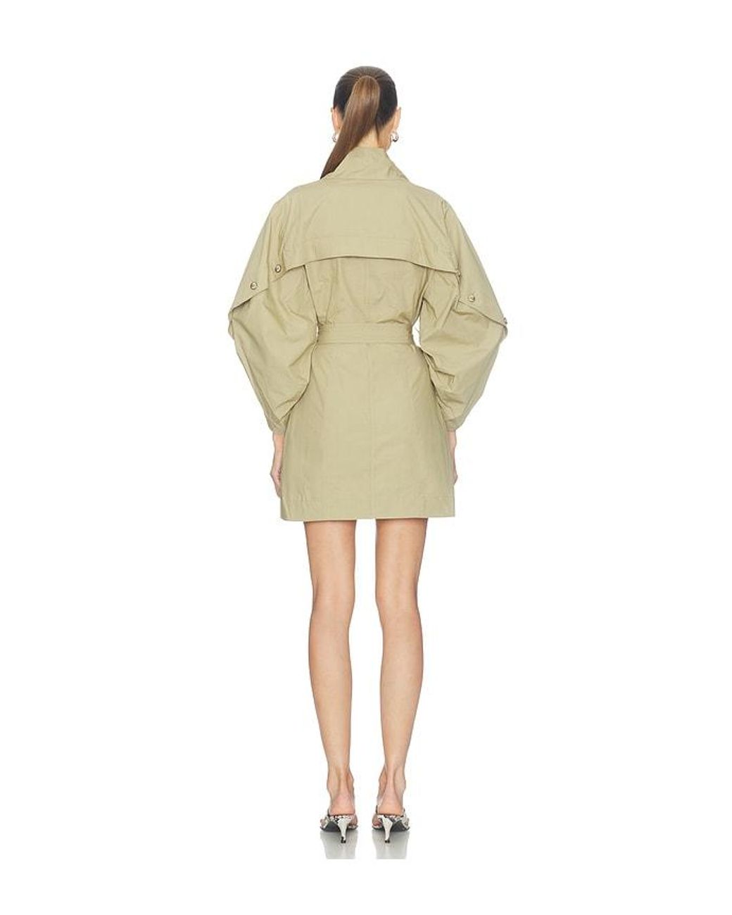 Zimmermann Natural Valiant Utility Mini Dress
