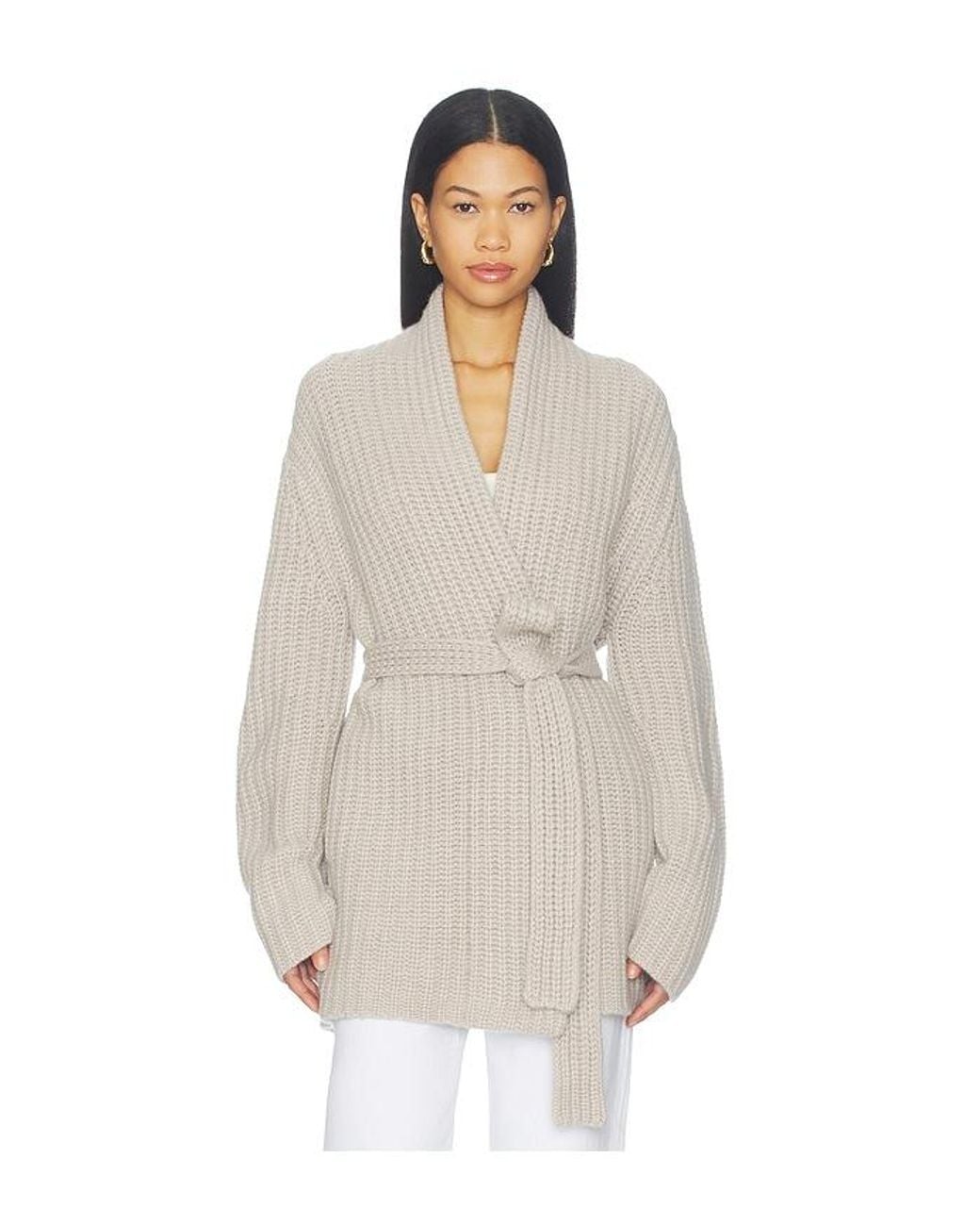 Lisa Yang Natural Jacqueline Cardigan