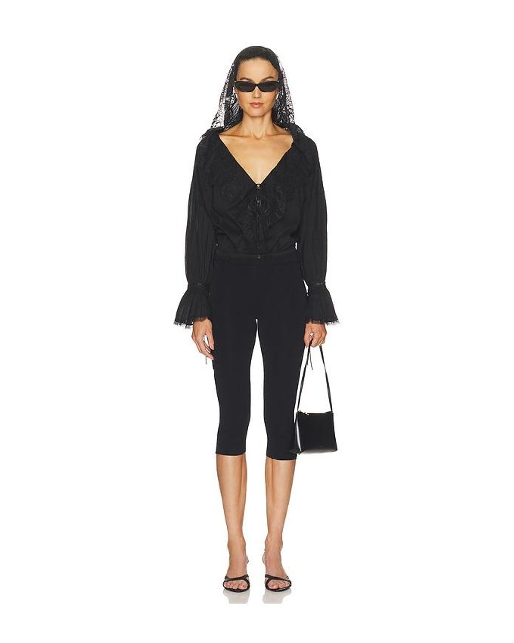 LPA Black Rhea Top
