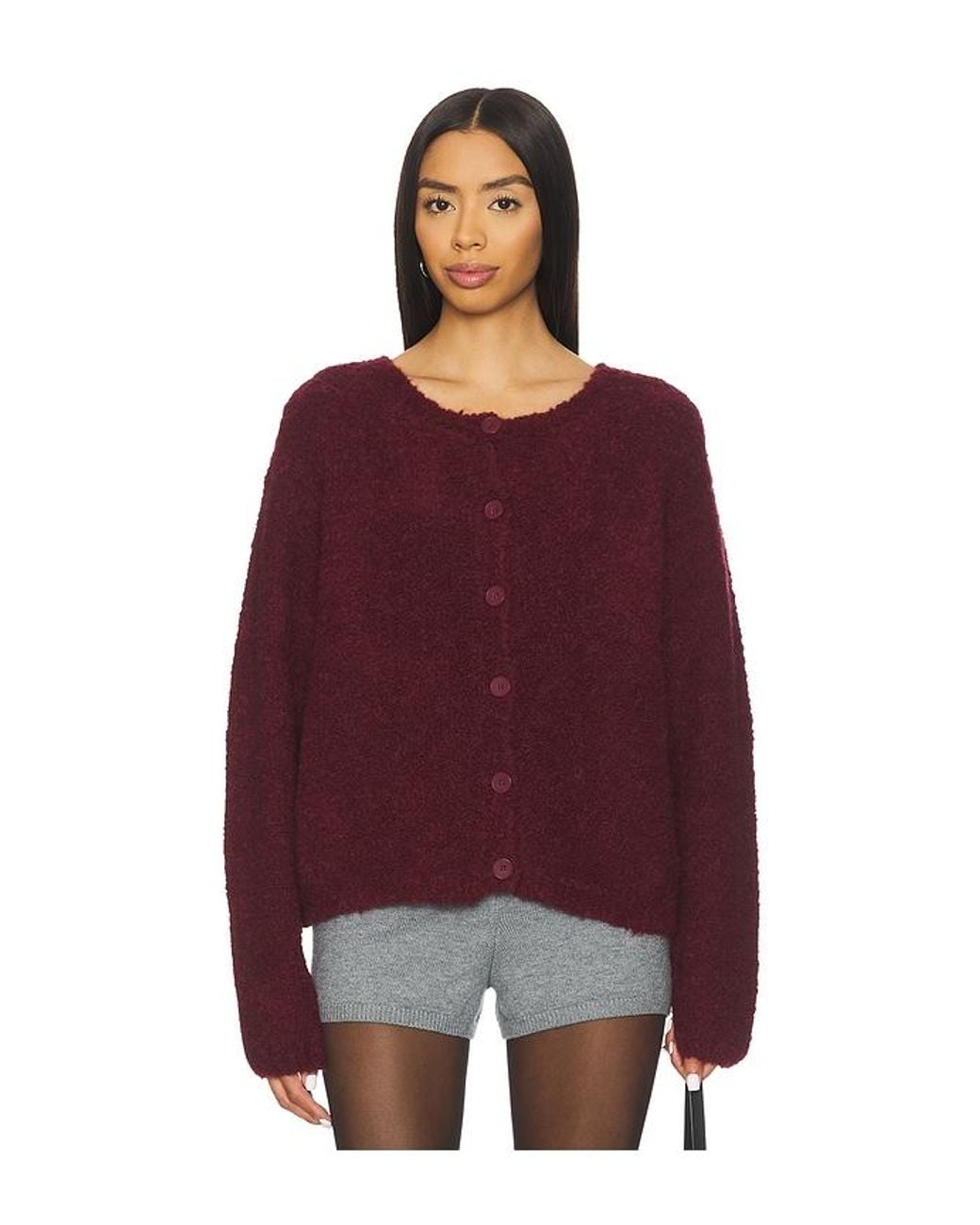 American Vintage Purple Zolly Cardigan