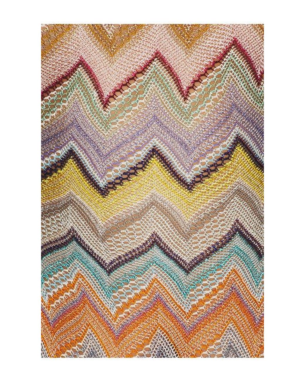 Missoni White Short Cover Up Dress