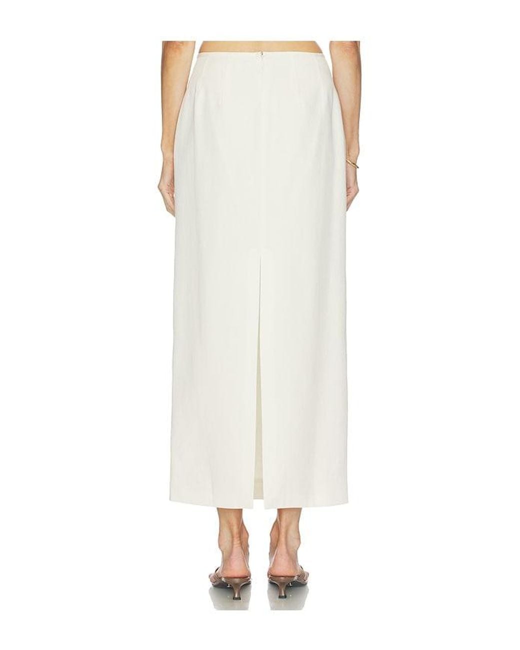 RUE SOPHIE White Elira Skirt
