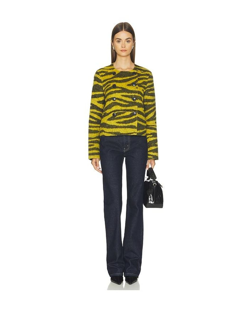 Proenza Schouler Yellow Courtney Jacket