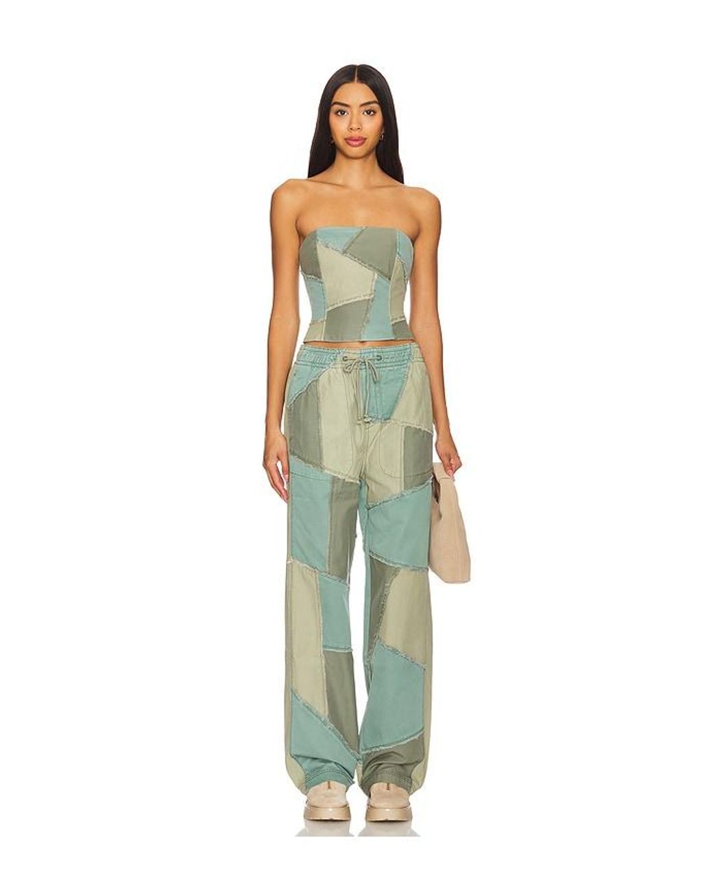 Lovers + Friends Multicolor Nakita Corset Top