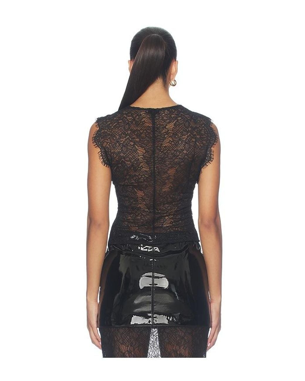 Nbd Black X Hannah Lizzy Indrani Cami Top