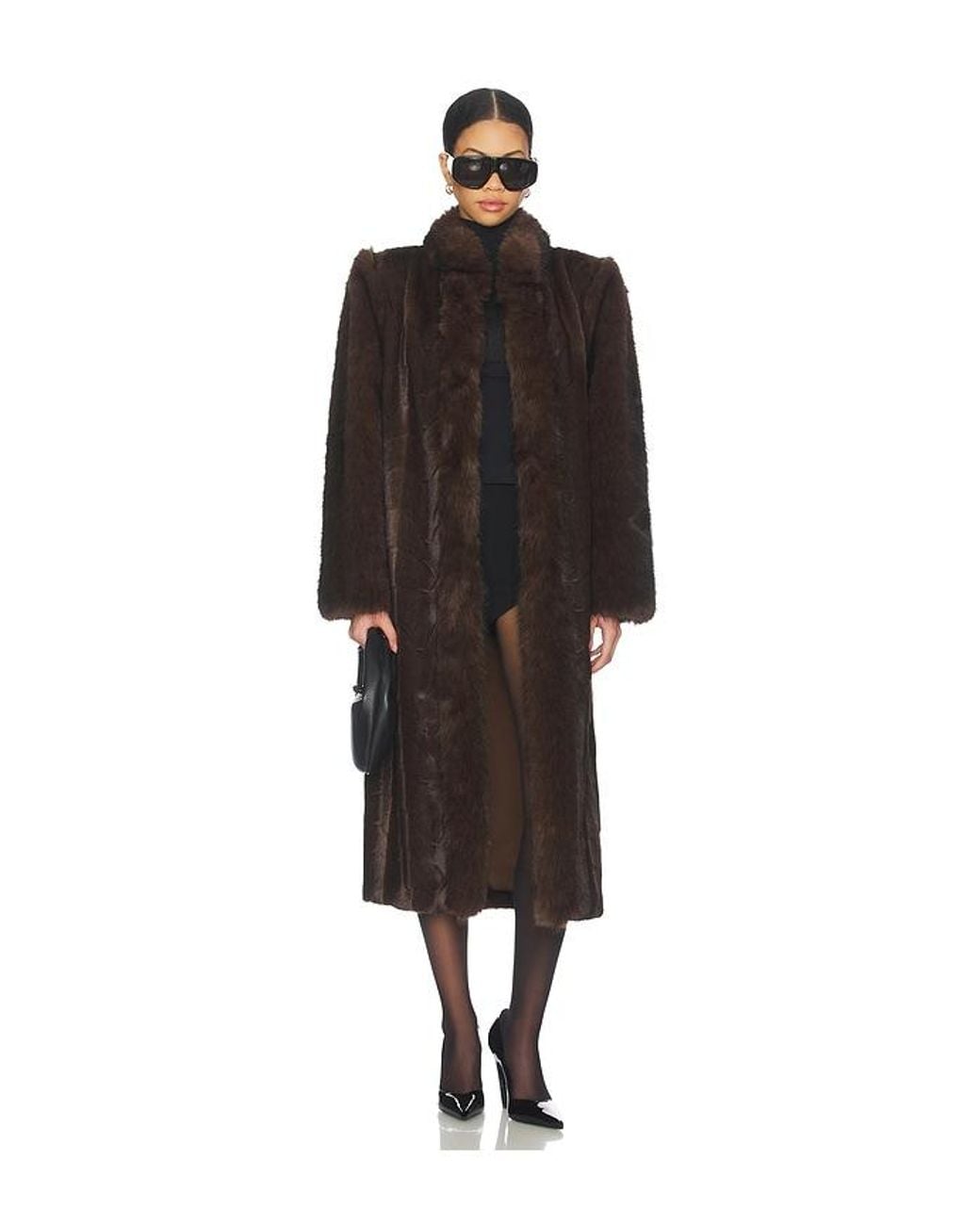 DUCIE Black Betty Coat
