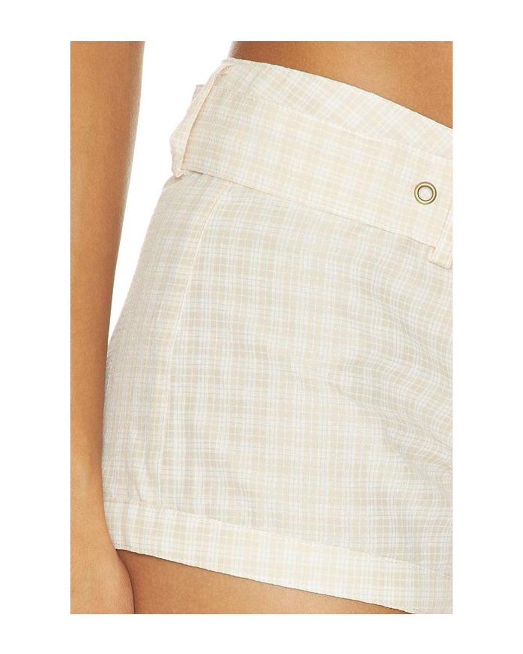 Lioness White Afterglow Mini Short