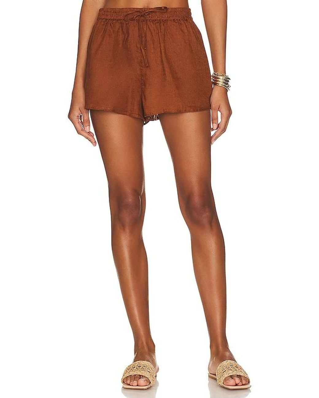 Rio Short En Color Marrón Talla En LSPACE de color Brown