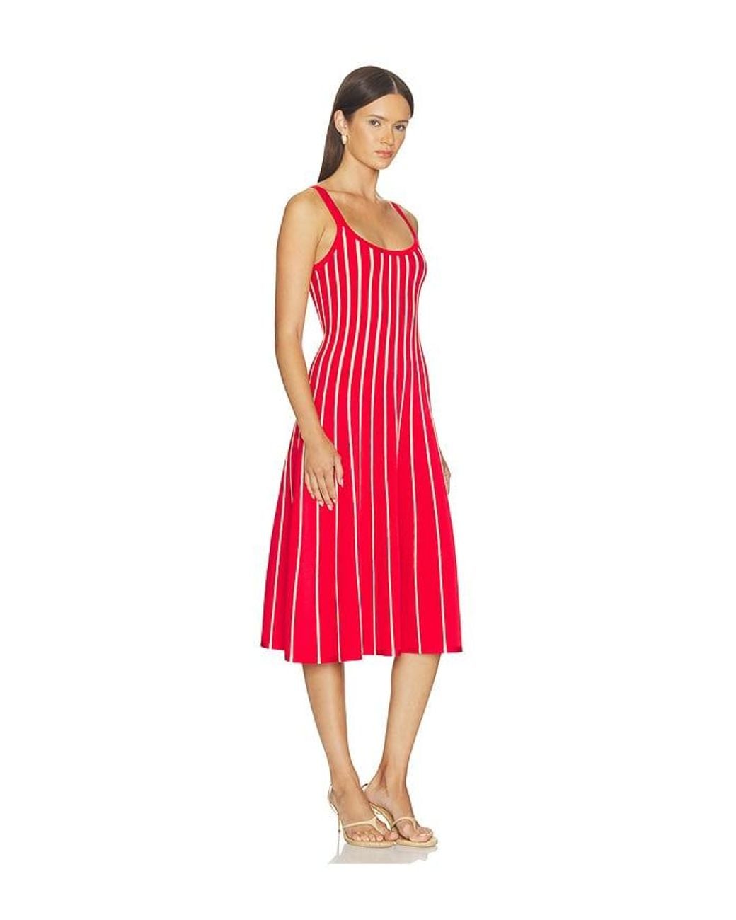 Astr Red Irecia Sweater Dress